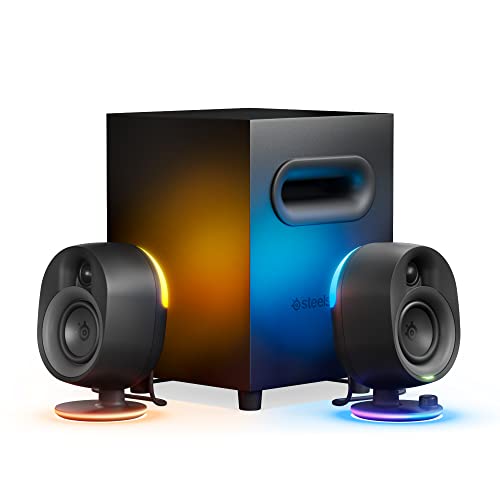 SteelSeries Arena 7 RGB Illuminated 2.1 Gaming Speakers