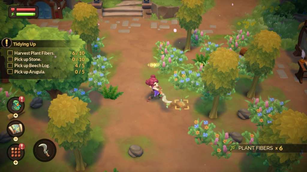 fae farm how to find arugula