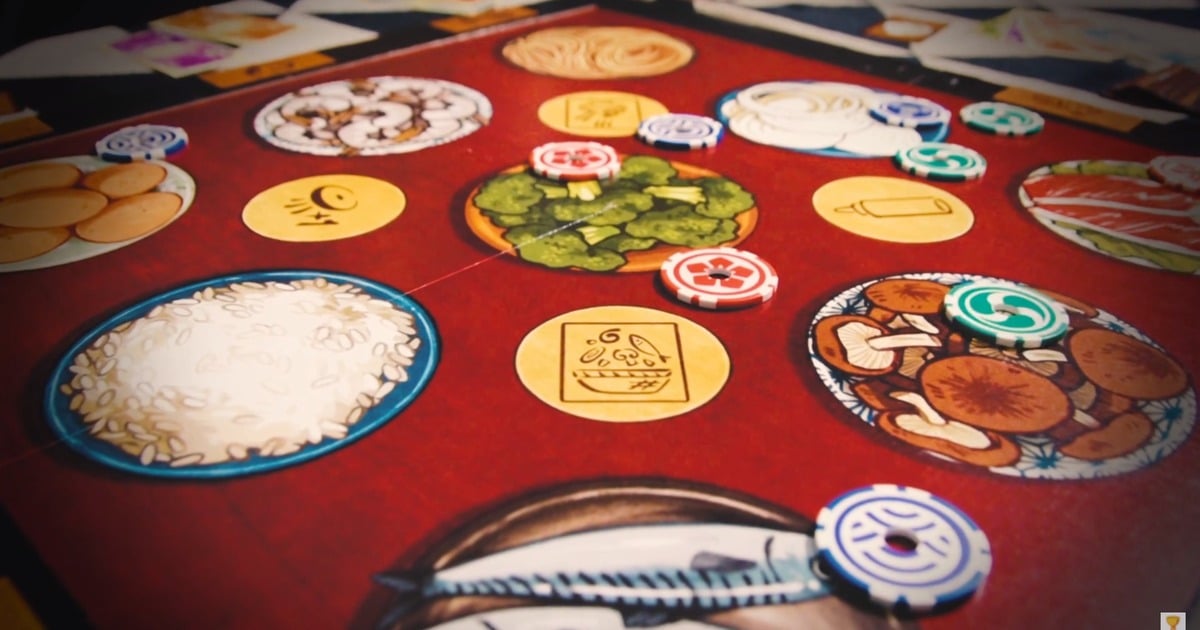 hibachi grail games food board games