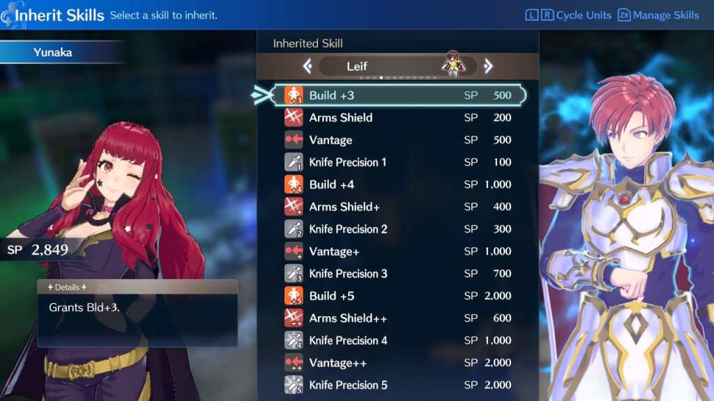 Fire Emblem Engage Inheriting Skills
