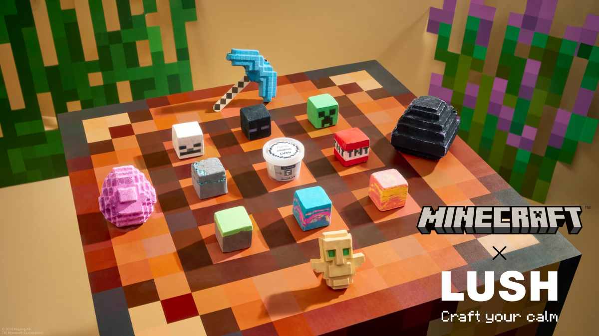 lush x minecraft collection