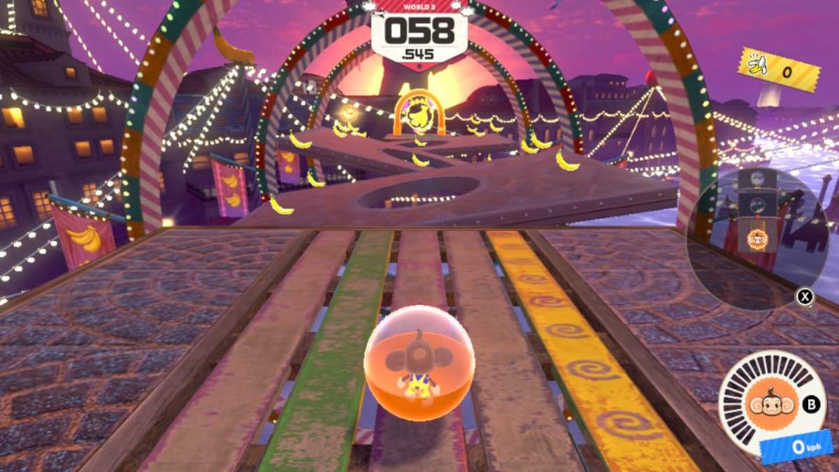 super monkey ball banana rumble game