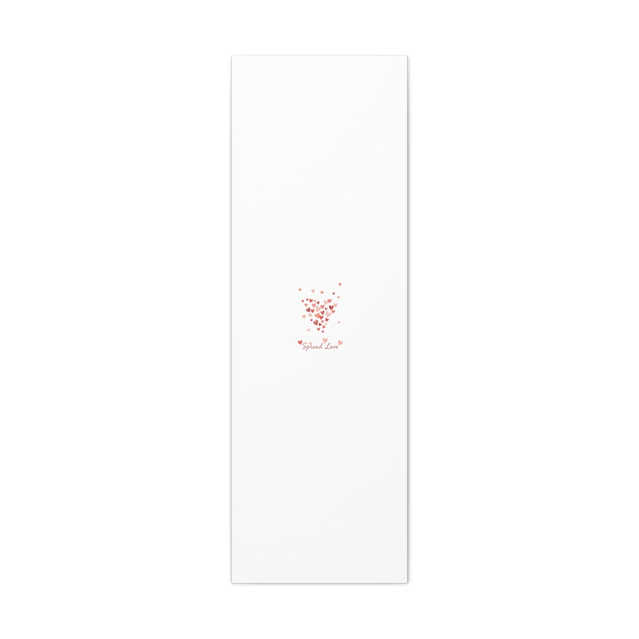 Tiny Heart Confetti Matte Canvas | Spread Love Wall Art