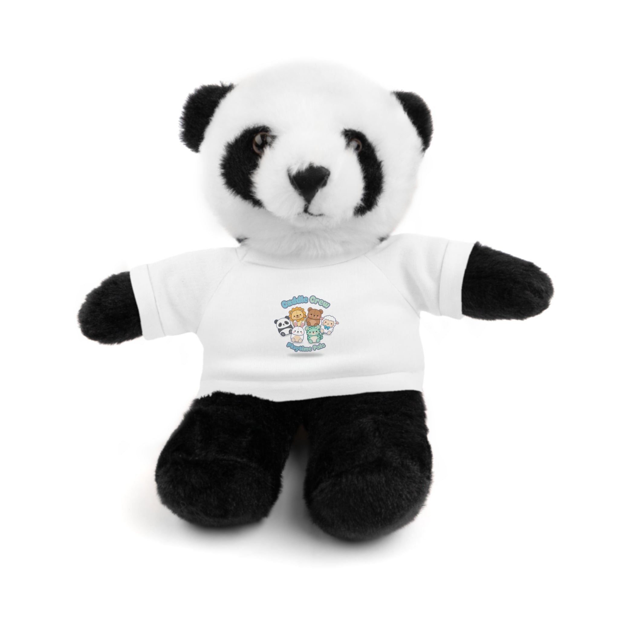 Plush Bear with Printed Tee — Cute Custom Teddy Gift
