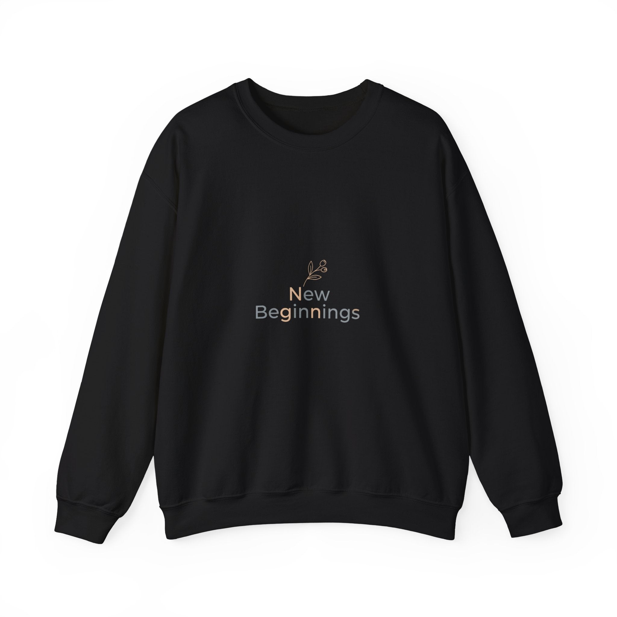 New Beginnings Sweatshirt | Fresh-Start Minimalism, reset mode apparel