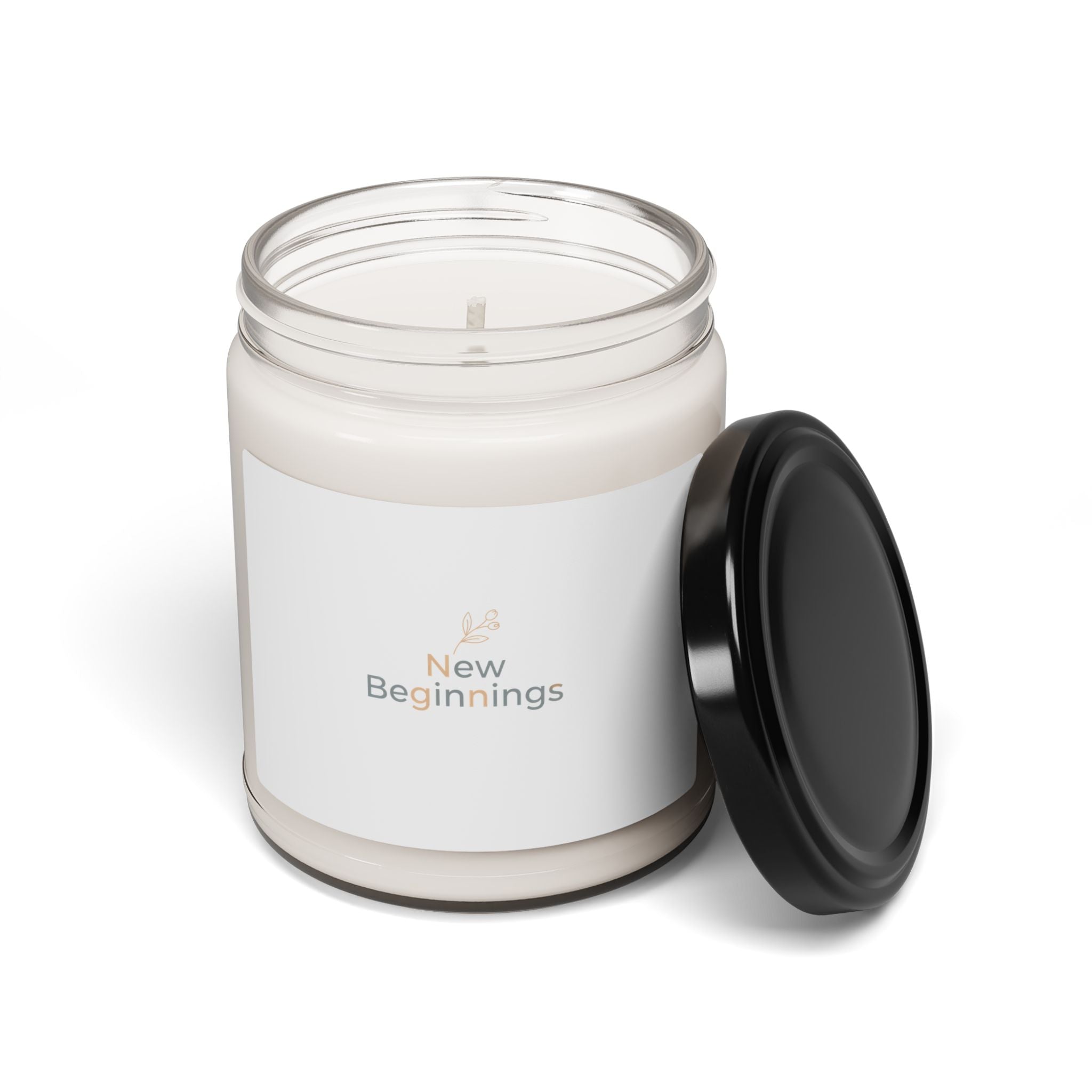 New Beginnings Candle | Fresh-Start Minimalism, Soy 9oz