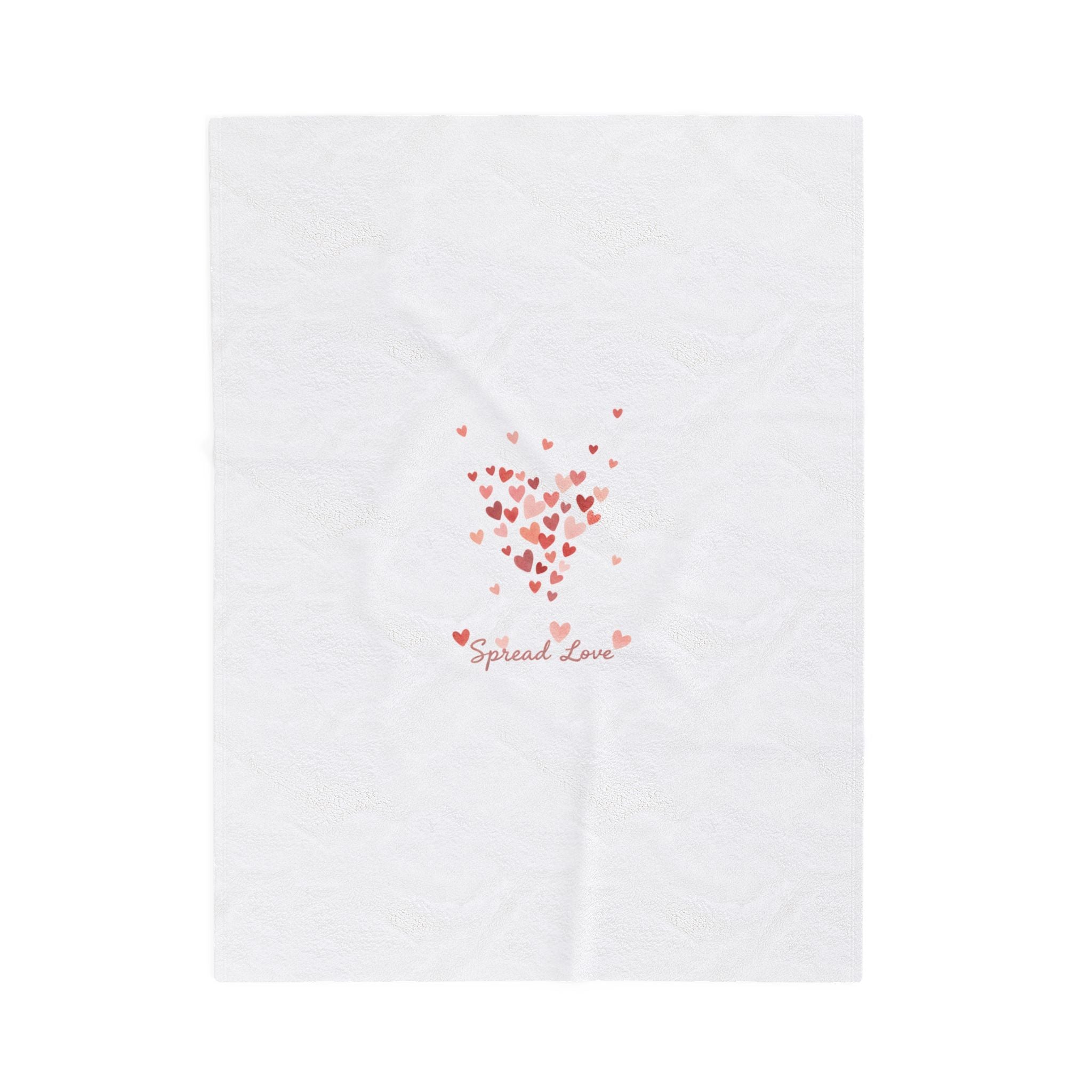 Tiny Heart Confetti Spread Love Blanket | Tiny Hearts Everywhere