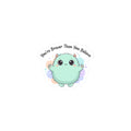 Brave Pastel Monster Sticker | Cute Monster Characters, Therapy Monster