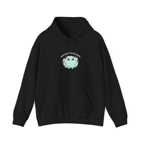 Cute Kawaii Monster Hoodie | blob creature sweatshirt, therapy monster design