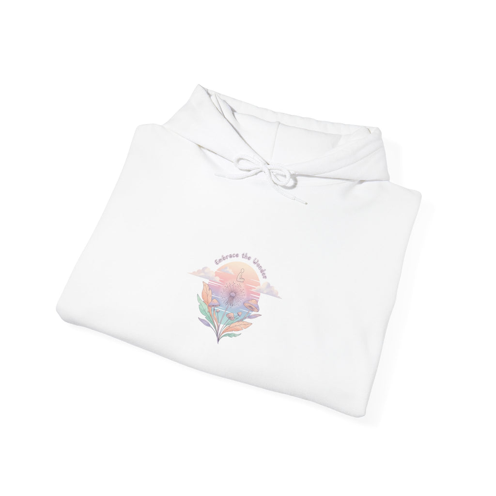 gentle surreal creature hoodie | wholesome surrealism, soft pastel