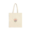 gentle surreal flower illustration Tote | wholesome surrealism, soft pastel design