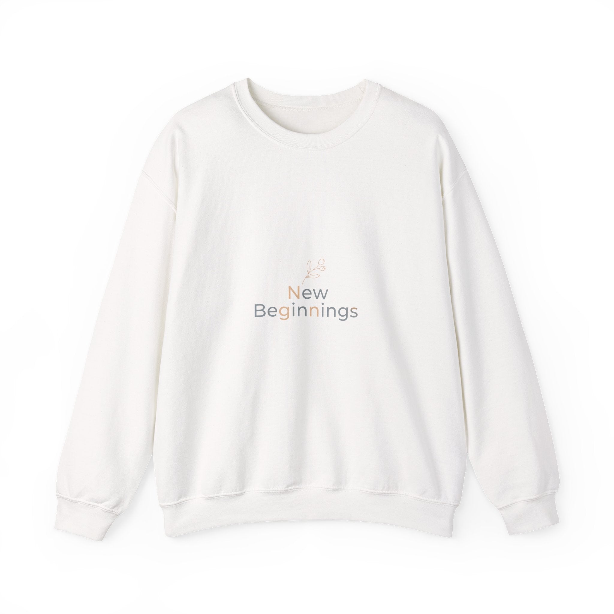 New Beginnings Sweatshirt | Fresh-Start Minimalism, reset mode apparel