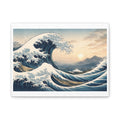 Hokusai Wave Matte Canvas Print — Stretched 1.25" Wall Art