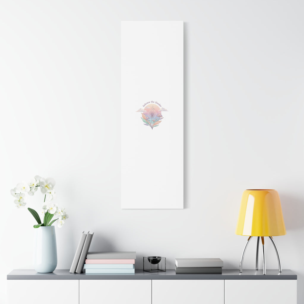 Embrace the Wonder pastel surreal nature print, Canvas