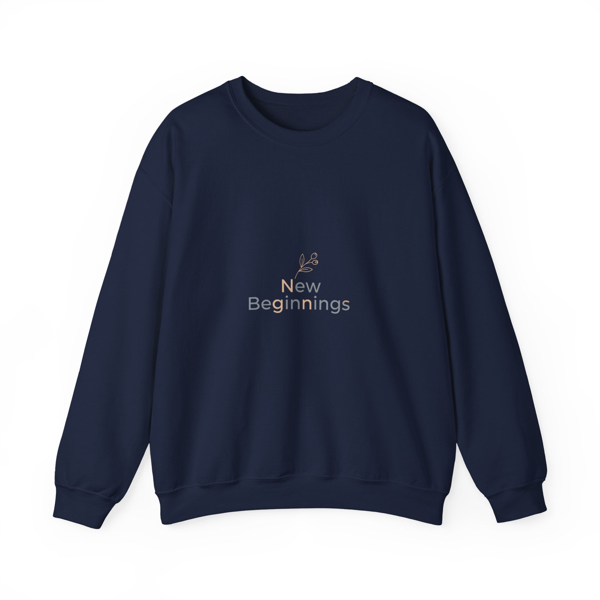 New Beginnings Sweatshirt | Fresh-Start Minimalism, reset mode apparel