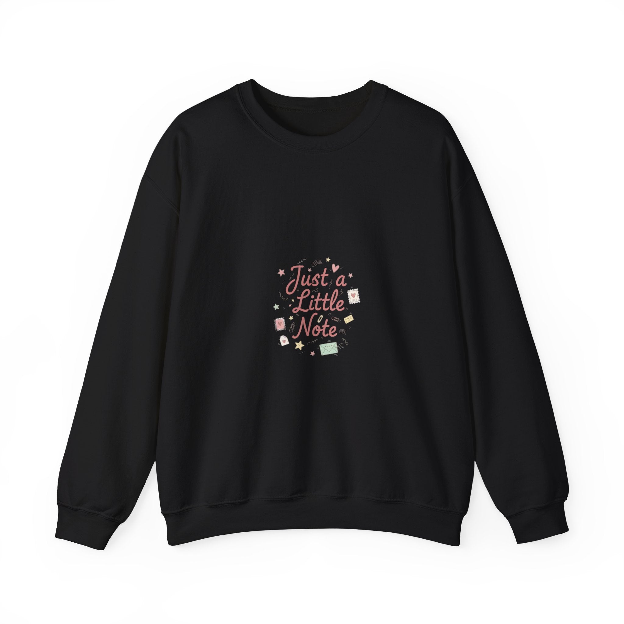 Just a Little Note Sweatshirt | handwritten doodle, sketch aesthetic