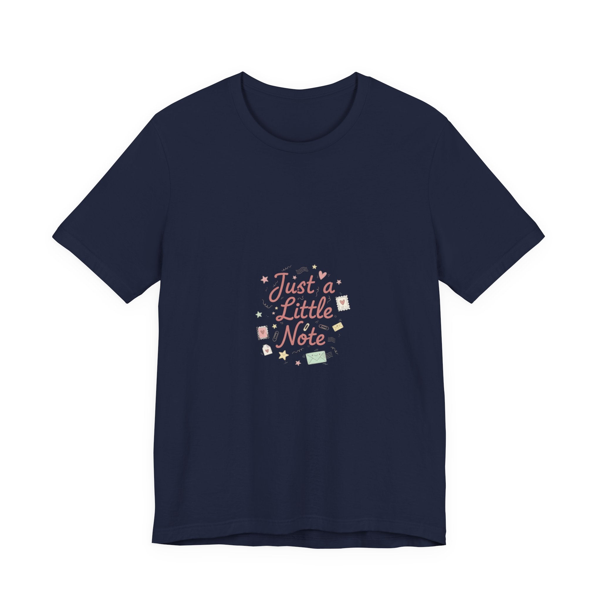 Just a Little Note T-Shirt | Handwritten Doodle, Sketch Aesthetic