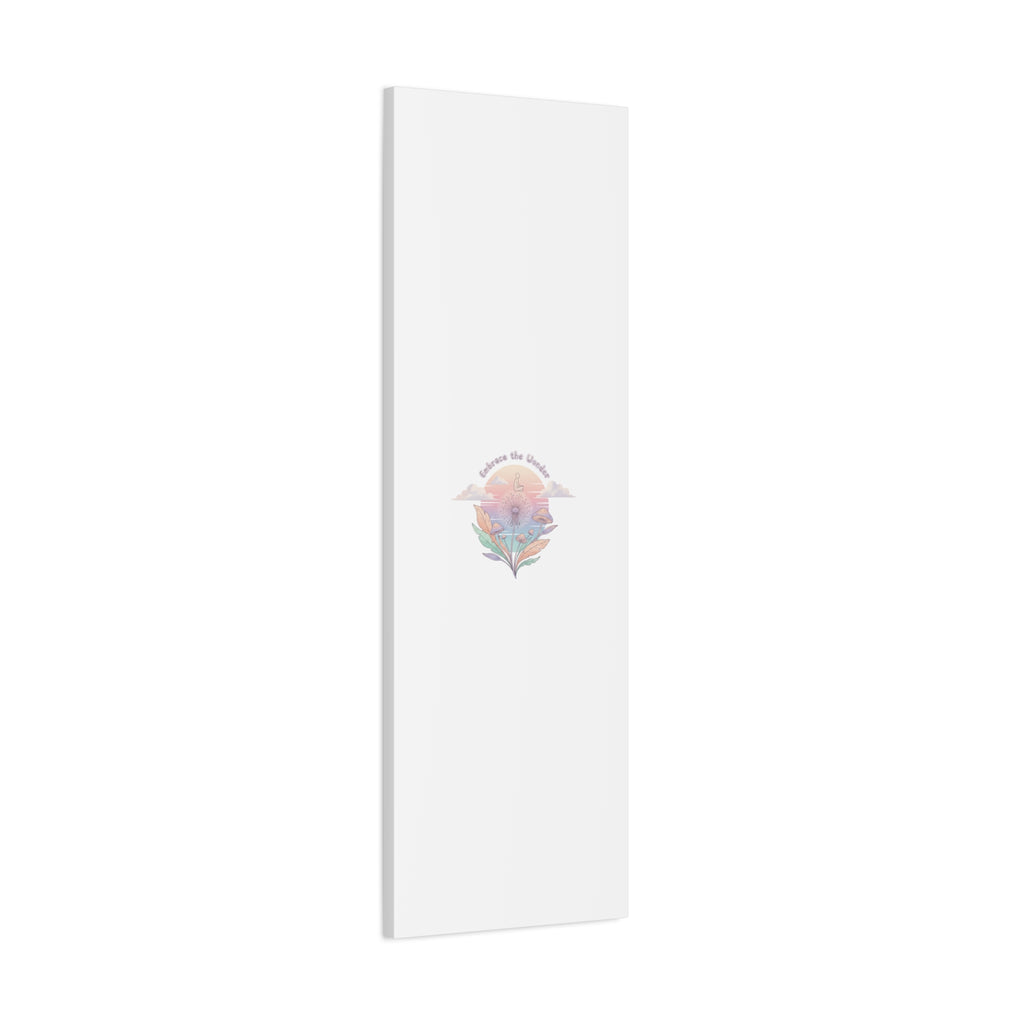 Embrace the Wonder pastel surreal nature print, Canvas