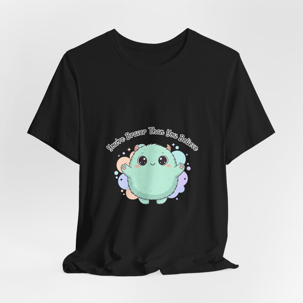 Brave Blob Monster Tee | cute monster shirt, kawaii encouragement