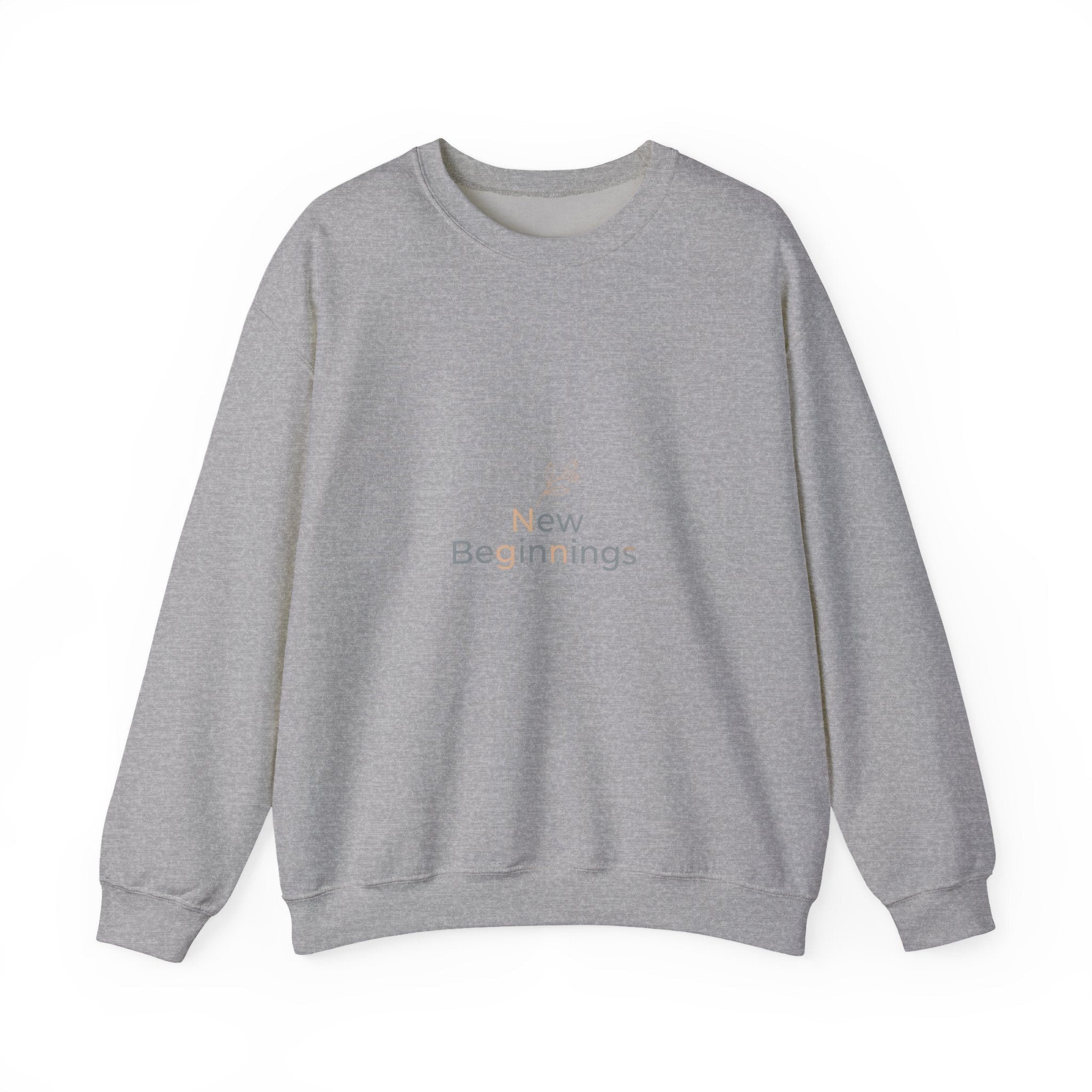 New Beginnings Sweatshirt | Fresh-Start Minimalism, reset mode apparel