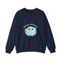 Brave Blob Monster Sweatshirt | cute monster sweatshirt, therapy monster
