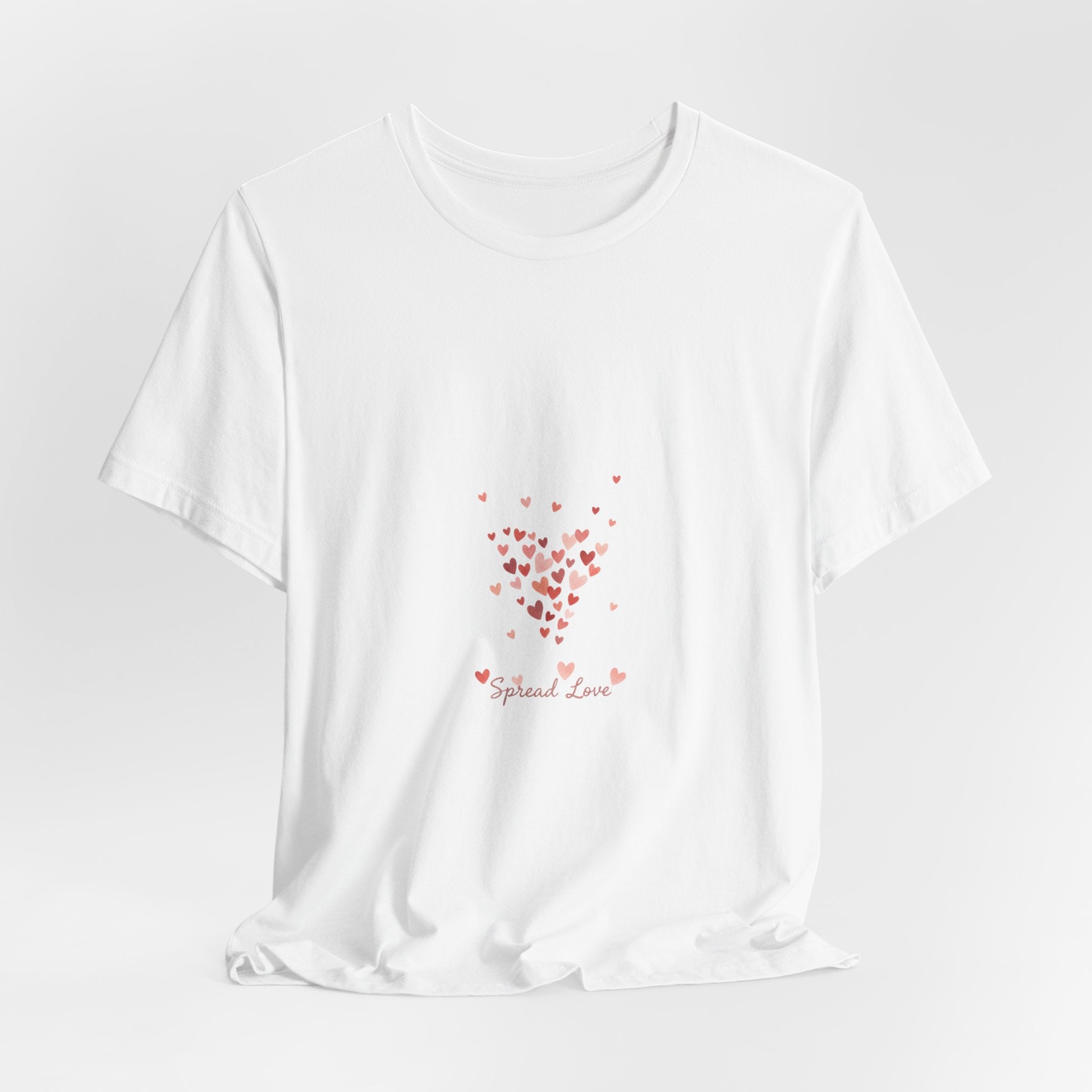 Tiny Heart Confetti Tee | heart pattern shirt, tiny heart design