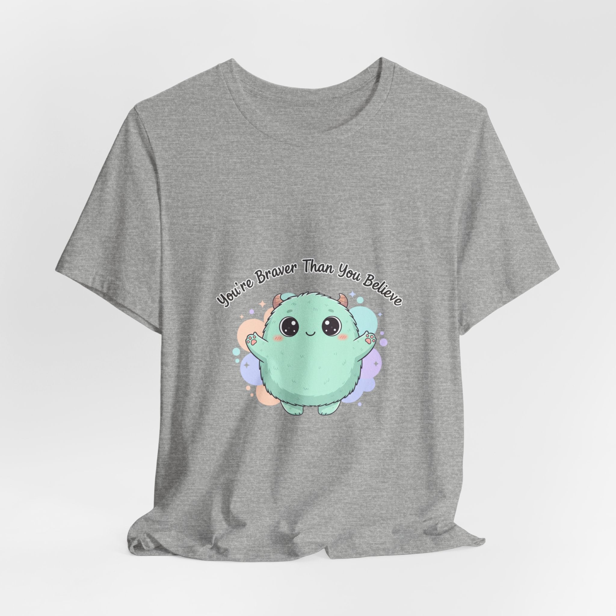 Brave Blob Monster Tee | cute monster shirt, kawaii encouragement