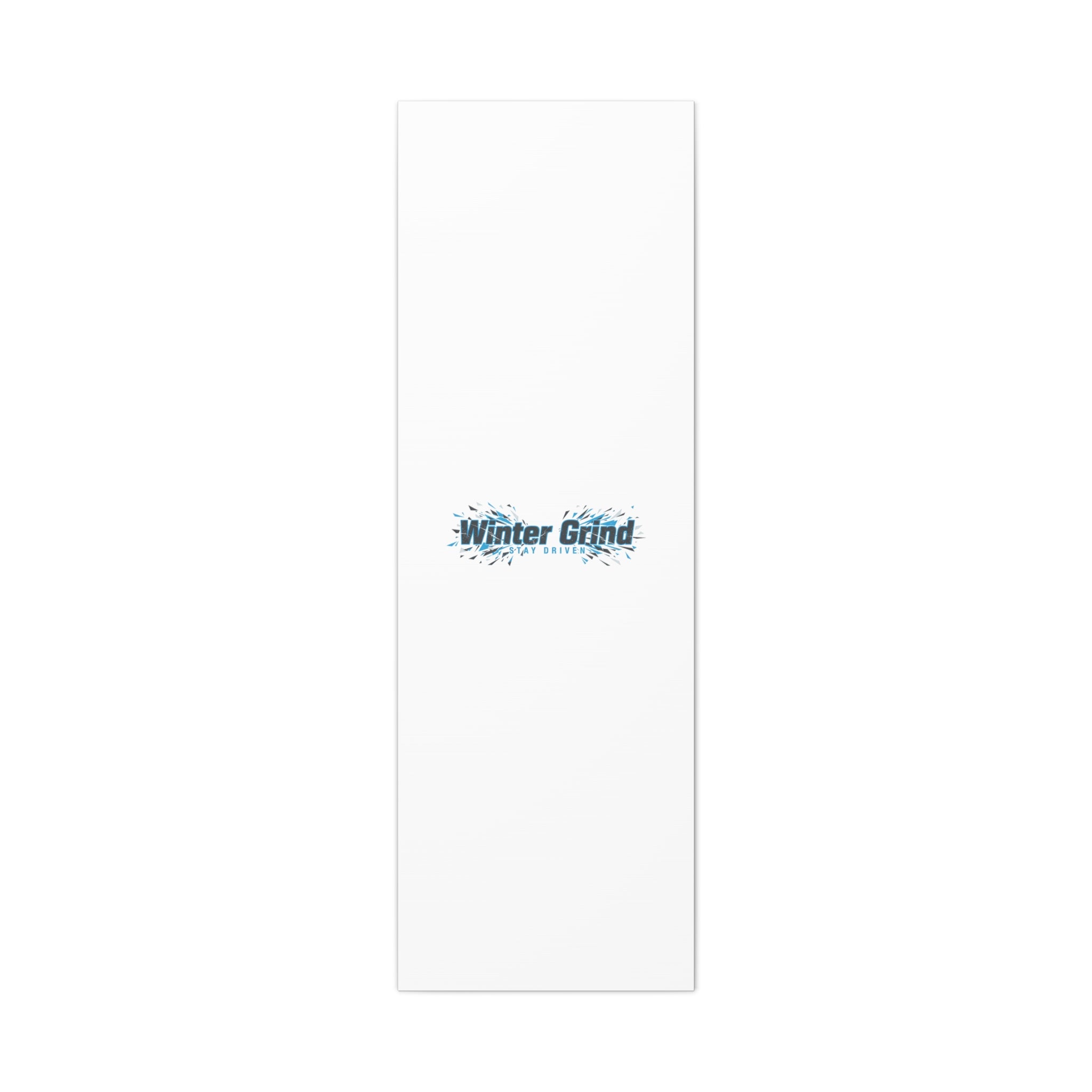 Winter Grind Canvas | Fitness Motivation, Sweat Through Winter Wall Art