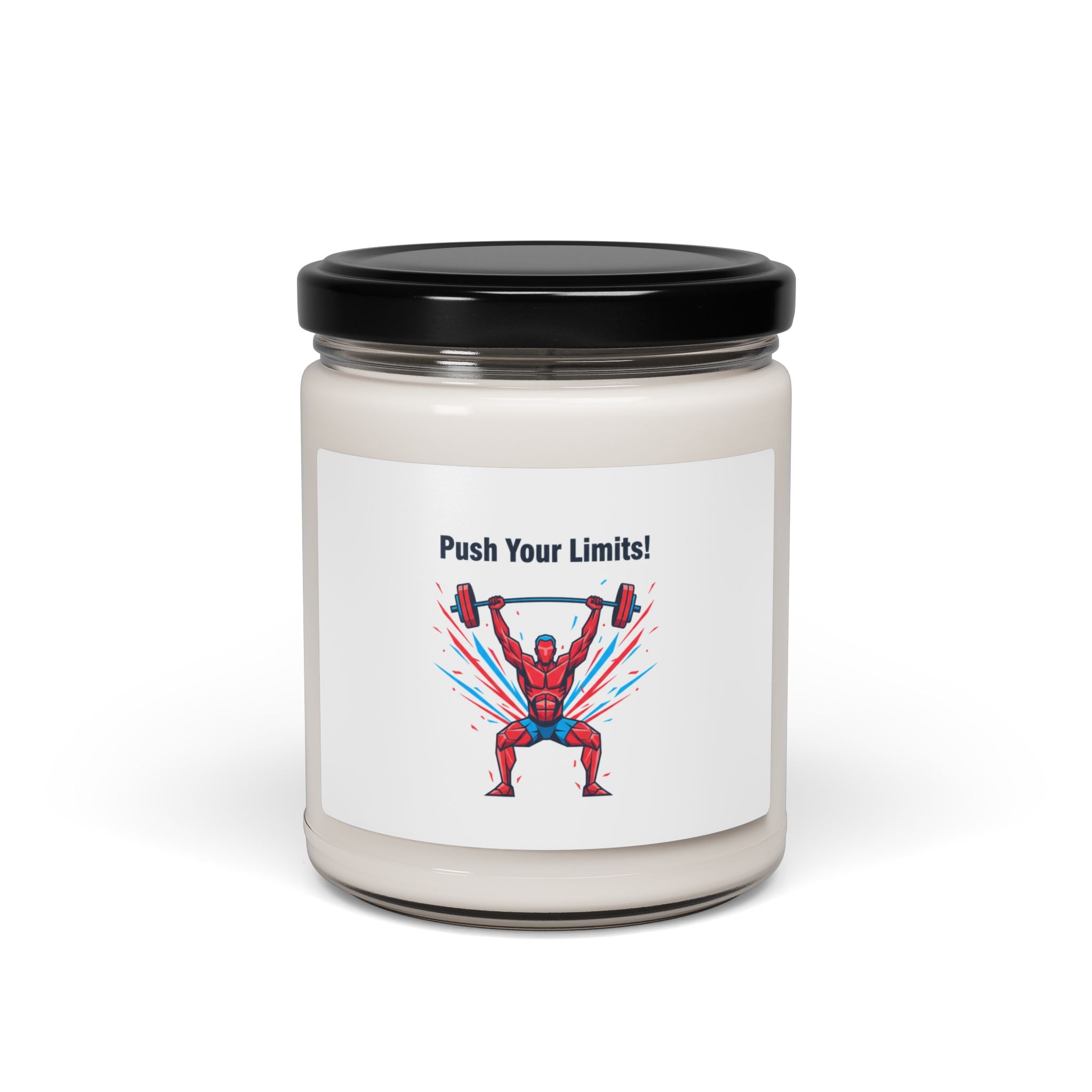 Push Your Limits Candle | Soy Fitness Motivation Candle, Gym Mantra