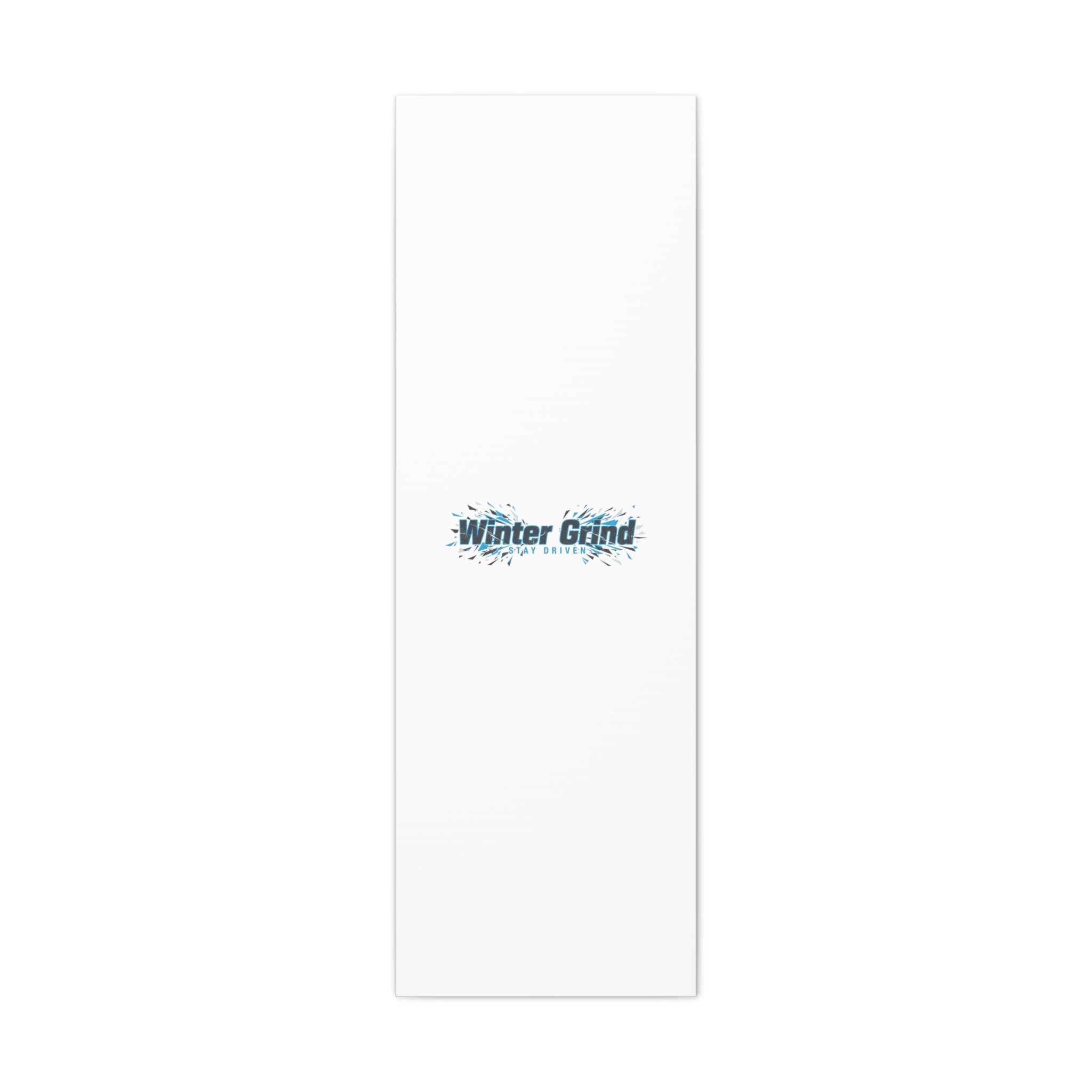 Winter Grind Canvas | Fitness Motivation, Sweat Through Winter Wall Art