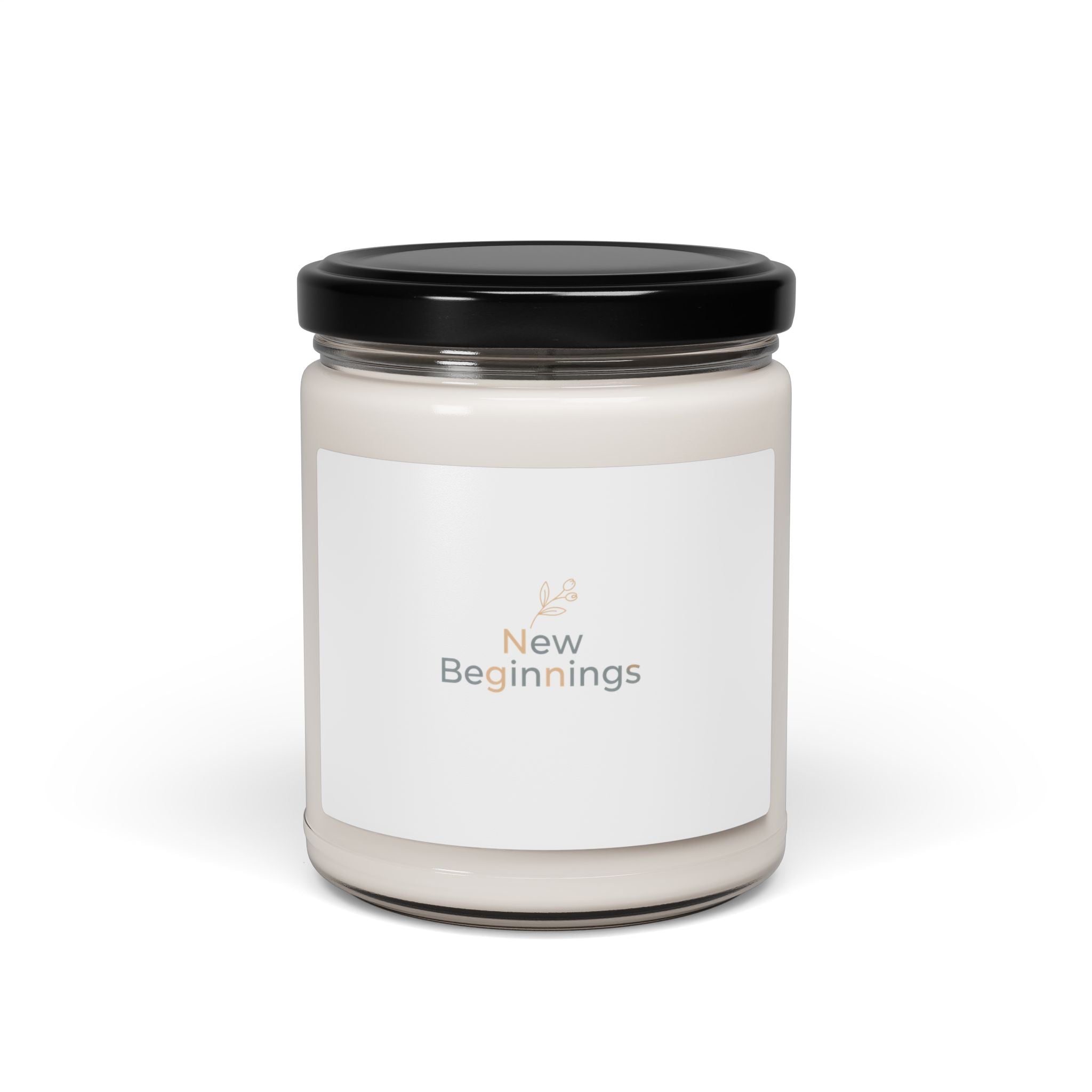 New Beginnings Candle | Fresh-Start Minimalism, Soy 9oz