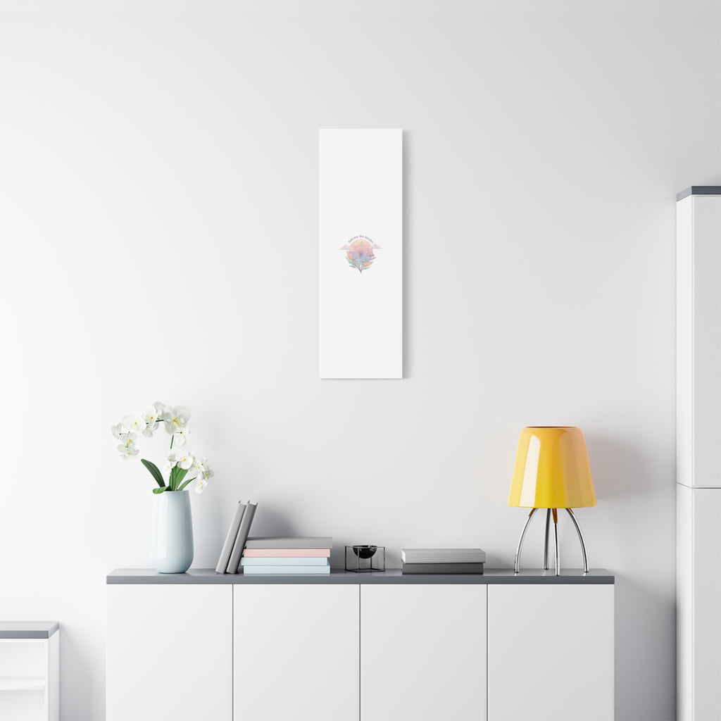 Embrace the Wonder pastel surreal nature print, Canvas