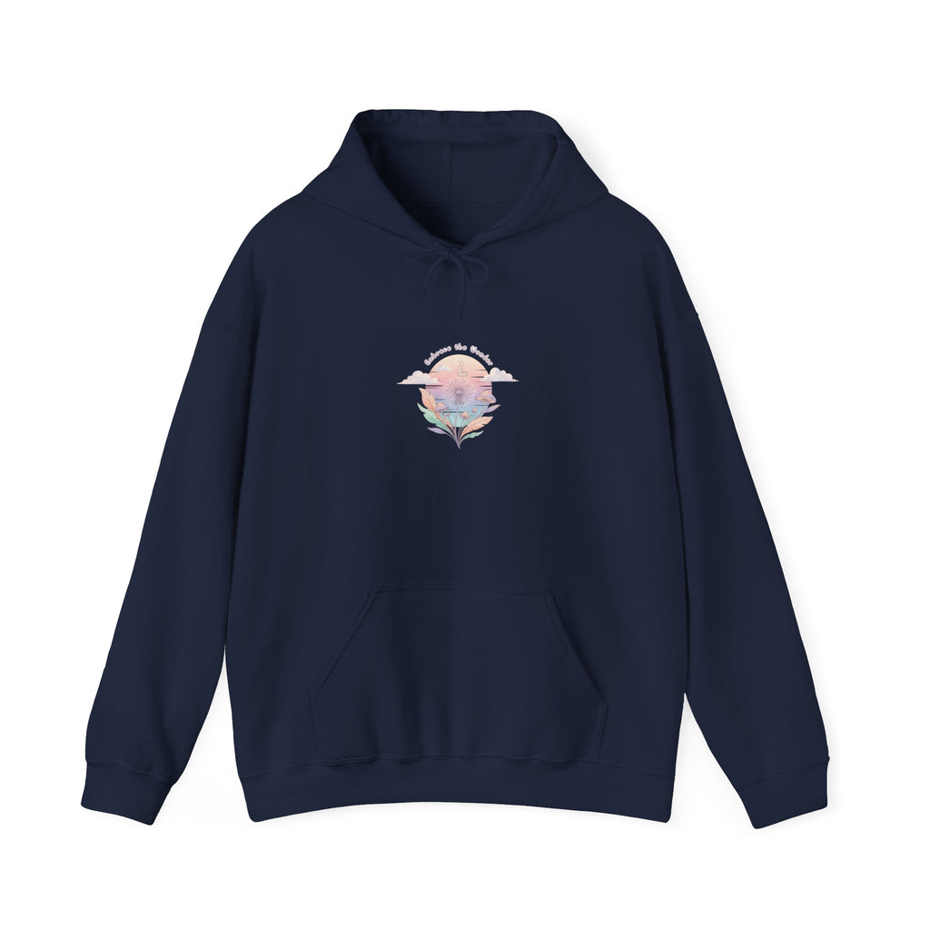 gentle surreal creature hoodie | wholesome surrealism, soft pastel