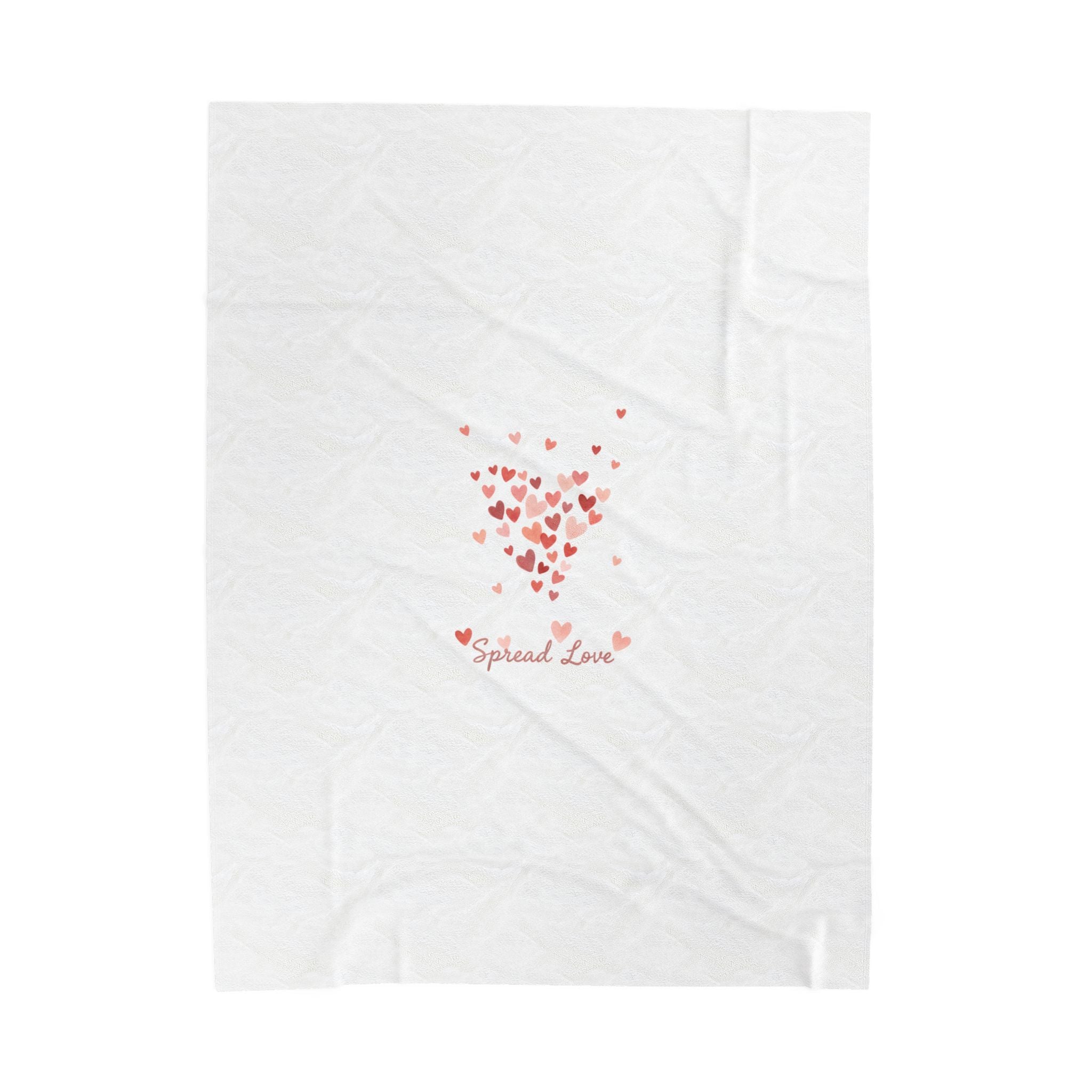 Tiny Heart Confetti Spread Love Blanket | Tiny Hearts Everywhere