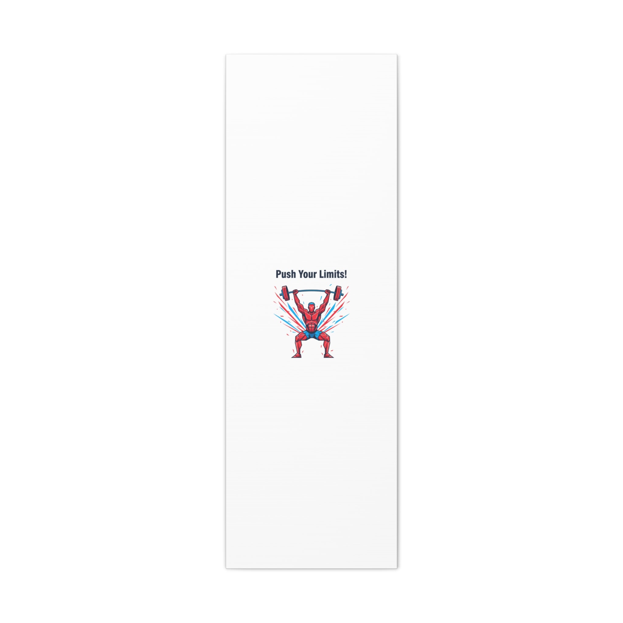 Push Your Limits Canvas | Fitness Motivation Wall Art