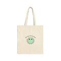 Braver Than You Think Tote | Cute Monster Character, Kawaii Blob Companion