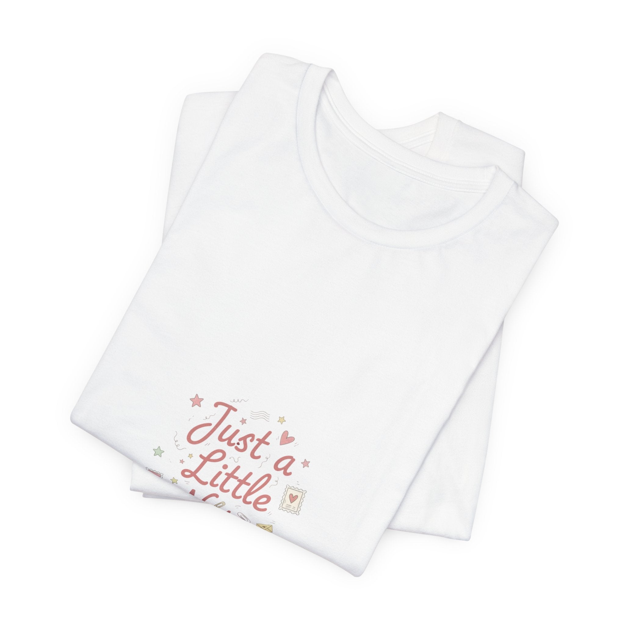 Just a Little Note T-Shirt | Handwritten Doodle, Sketch Aesthetic