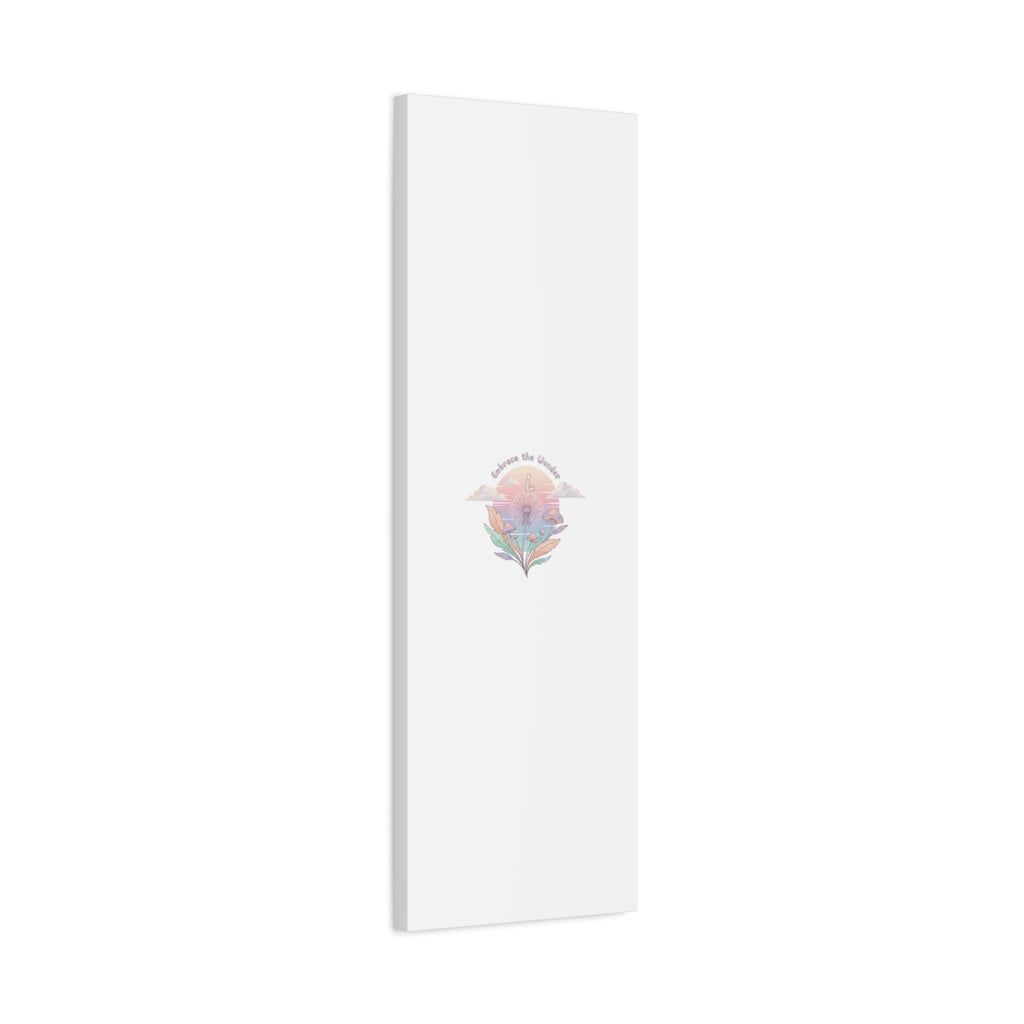 Embrace the Wonder pastel surreal nature print, Canvas