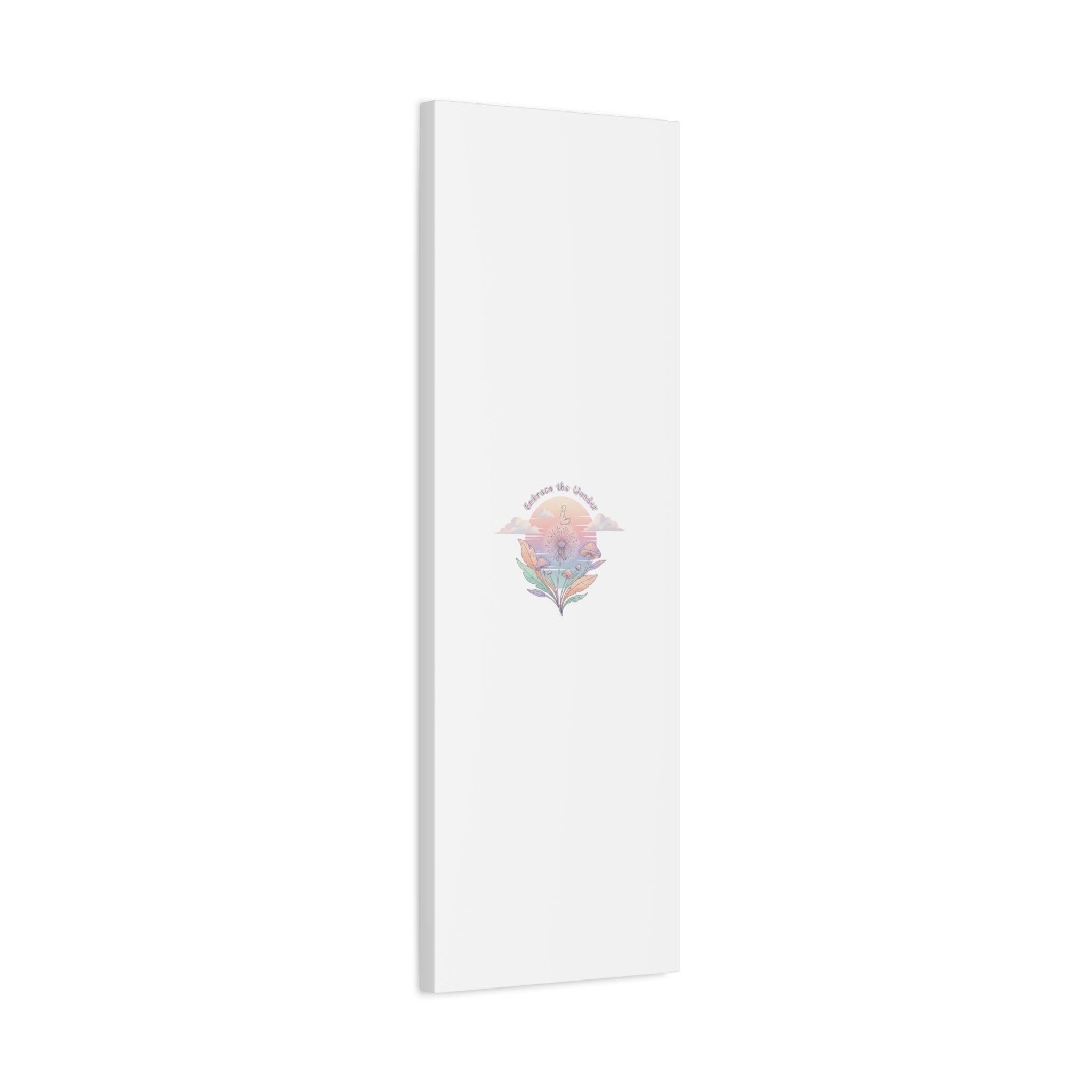 Embrace the Wonder pastel surreal nature print, Canvas